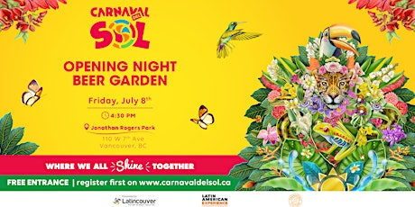Carnaval del sol 2022 Opening Night tickets