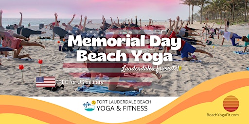 Memorial Day Beach Yoga primary image