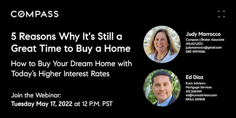 Five Ways how to Leverage today's market to "Buy Your Dream Home" biglietti