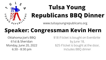 TYR BBQ Dinner with Congressman Kevin Hern