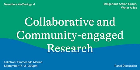 Collaborative and Community-engaged Research tickets