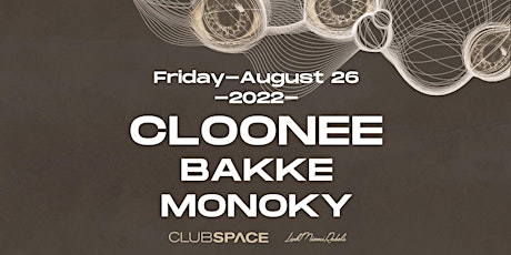 Cloonee @ Club Space Miami primary image