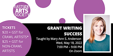 Grant Writing Success tickets