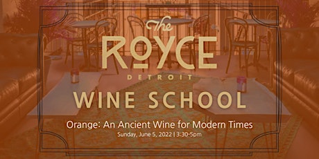 Orange: An Ancient Wine for Modern Times tickets