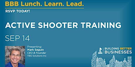 Lunch. Learn. Lead. - Active Shooter Training primary image