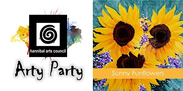 ARTY PARTY: Sunny Sunflowers