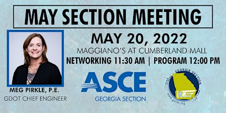 ASCE & ITS  Georgia May Section Meeting at Maggiano’s  (In-Person Attendee) primary image