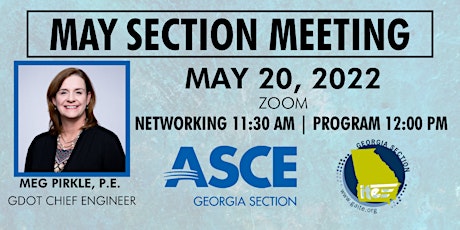 ASCE & ITS  Georgia May Section Meeting  (Virtual Attendee) tickets