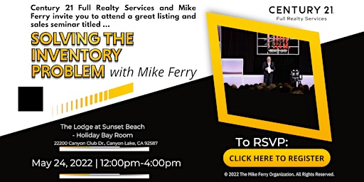 Mike Ferry Live - Presented By C21 FRS
