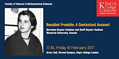 Rosalind Franklin Lecture primary image