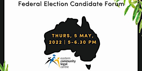 Federal Election Candidate Forum primary image