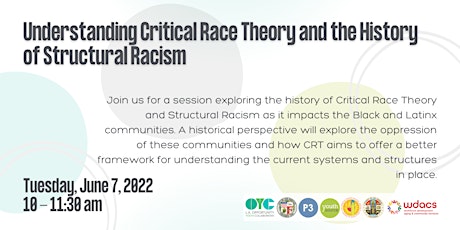 OYC P3 Quarterly: Critical Race Theory and the History of Structural Racism tickets