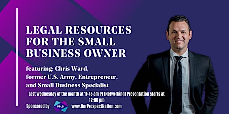 Legal Resources For The Small Business Owner tickets