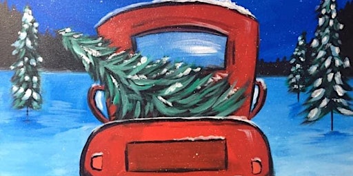 Paint Night in Rockland - The Red Truck at G.A.B.'s