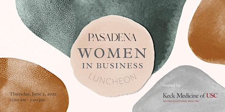 Pasadena Magazine's Women in Business Luncheon tickets