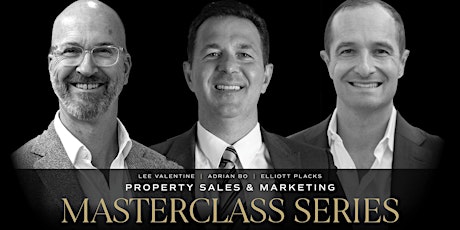 Property Sales & Marketing Masterclass Series - Lee Valentine tickets