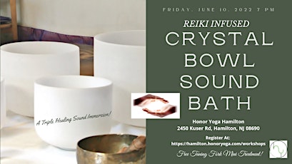 Reiki Infused Crystal Bowl Sound Bath Meditation tickets