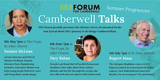 Camberwell Talks Summer 2022