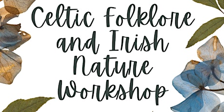 Celtic Folklore and Irish Nature Illustration Workshop (2pm) primary image