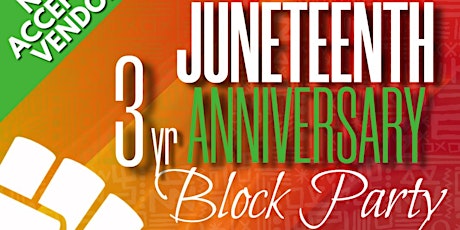 Anniversary Block Party tickets