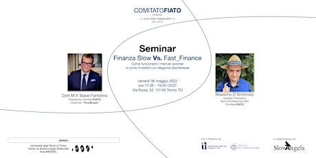 Immagine principale di Seminario ComitatoFIATO: Finanza Slow Vs. Fast_Finance 