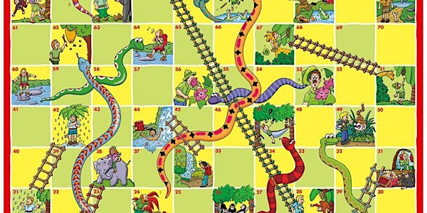 Snakes and ladders - the board game of life.  Discovering equanimity.