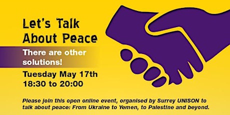Let’s Talk About Peace. There Are Other Solutions! tickets