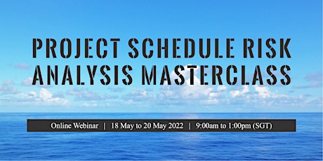 Project Schedule Risk Analysis Masterclass