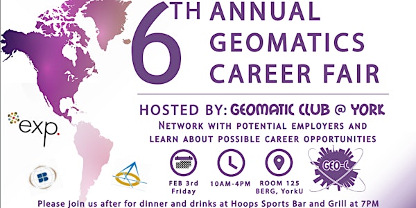 6th Annual Geomatics Career Fair York University