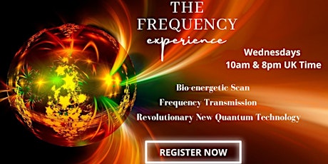 Come and experience Quantum Frequencies for Wellbeing tickets