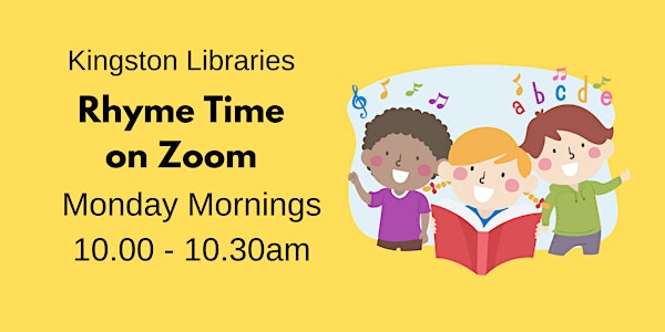Kingston Library Zoom Rhyme Time