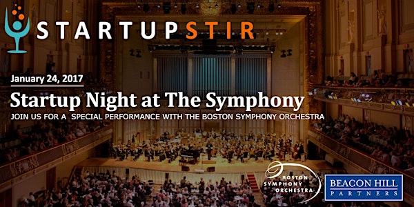 Startup Night at the Symphony