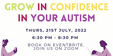 Confidence in Autism - 21st JULY Meeting tickets