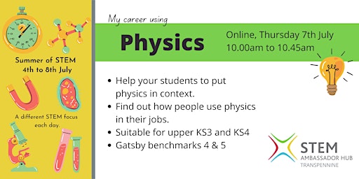 My Career using Physics