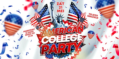 AMERICAN COLLEGE PARTY || Teejater Naaldwijk