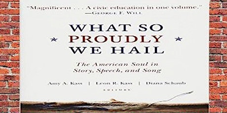 Primaire afbeelding van Book Club at the Columns [Thursdays] - "What So Proudly We Hail"