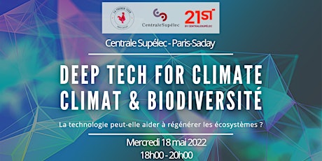 Deep Tech For Climate Biodiversité tickets