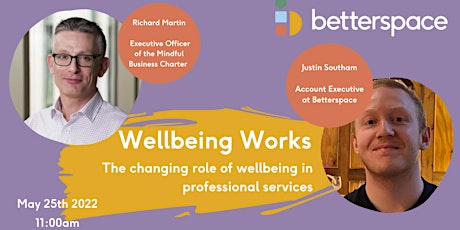Wellbeing Works: The changing role of wellbeing in professional services tickets