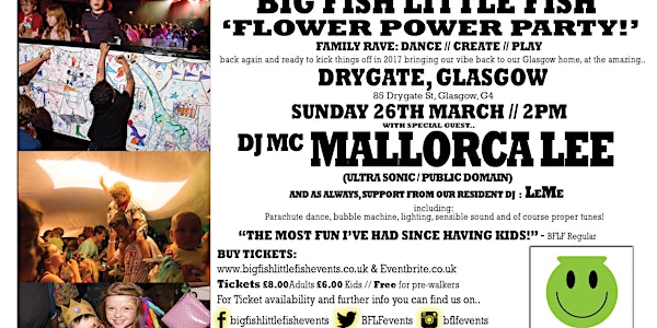 BFLF Glasgow - FLOWER POWER Mother's Day Special with Mallorca Lee (Ultra S...