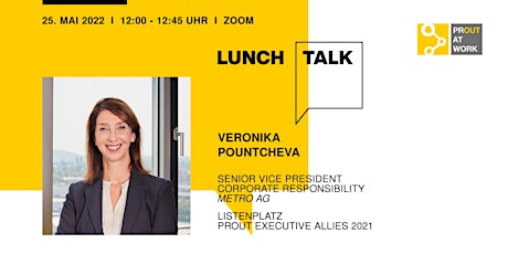 PROUT PERFORMER Lunch Talk mit Veronika Pountcheva