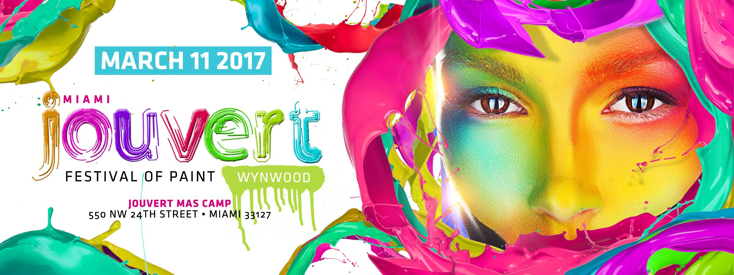 Miami Jouvert Wynwood Festival of Paint! #MiamiJouvert
