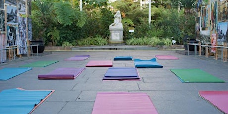 Pilates Classes within Glasgow's Botanic Gardens