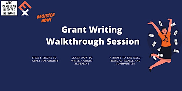 Grant Writing Info Sessions