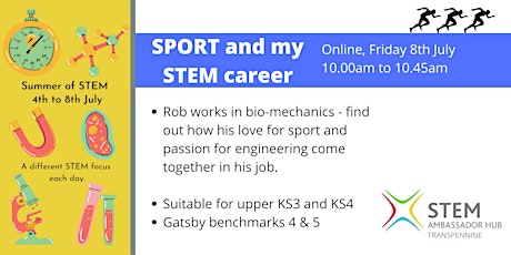 Sport and my STEM Career tickets