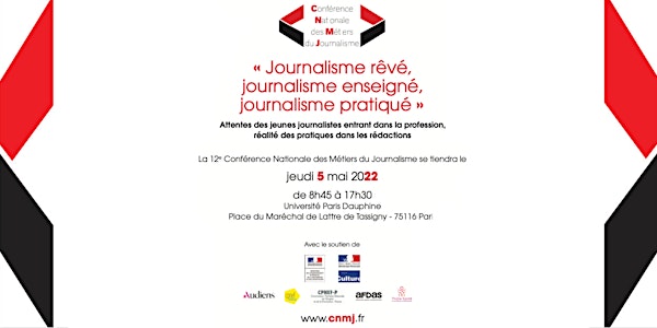 « Journalisme rêvé, journalisme enseigné, journalisme pratiqué »  CNMJ 2022