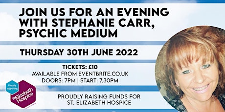 An evening with Stephanie Carr, Psychic Medium tickets