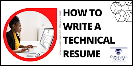 lunch & Learn - Writing a Technical Resume tickets