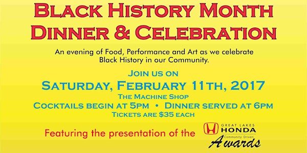 Black History Month Dinner & Celebration