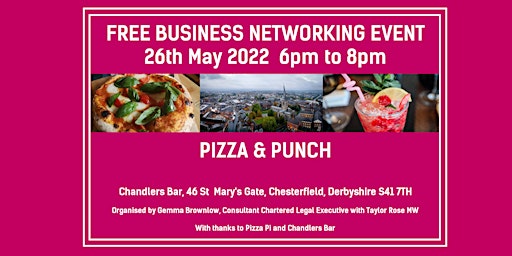Gemma Brownlow's Pizza and Punch Networking Event