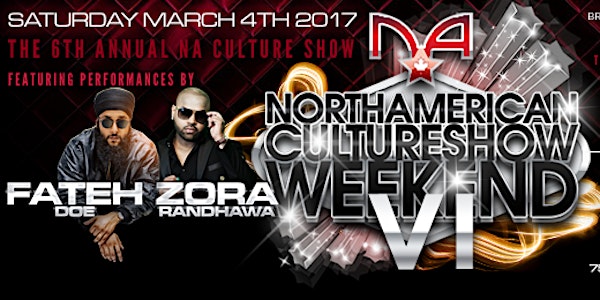 Copy of #NACS2017 - North American Culture Show - Saturday, March 4, 2017